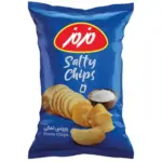 چیپس برگه ای نمکی مزمز 65 گرمی