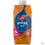 شیر پروتئینه کارامل کاله 330 سی سی پاکتی