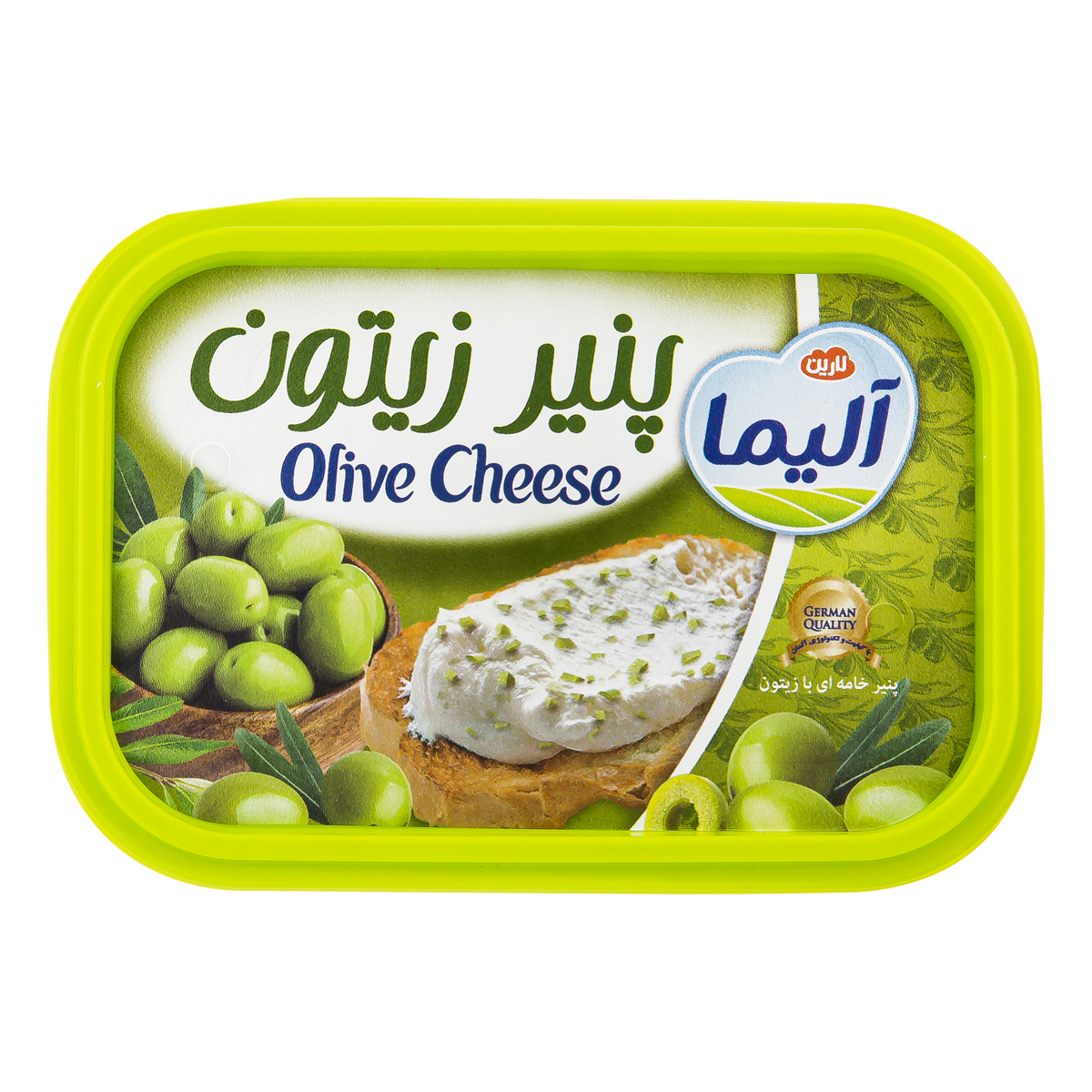 6261307403930 پنیر زیتون آلیما 250 گرمی - تصویر 1