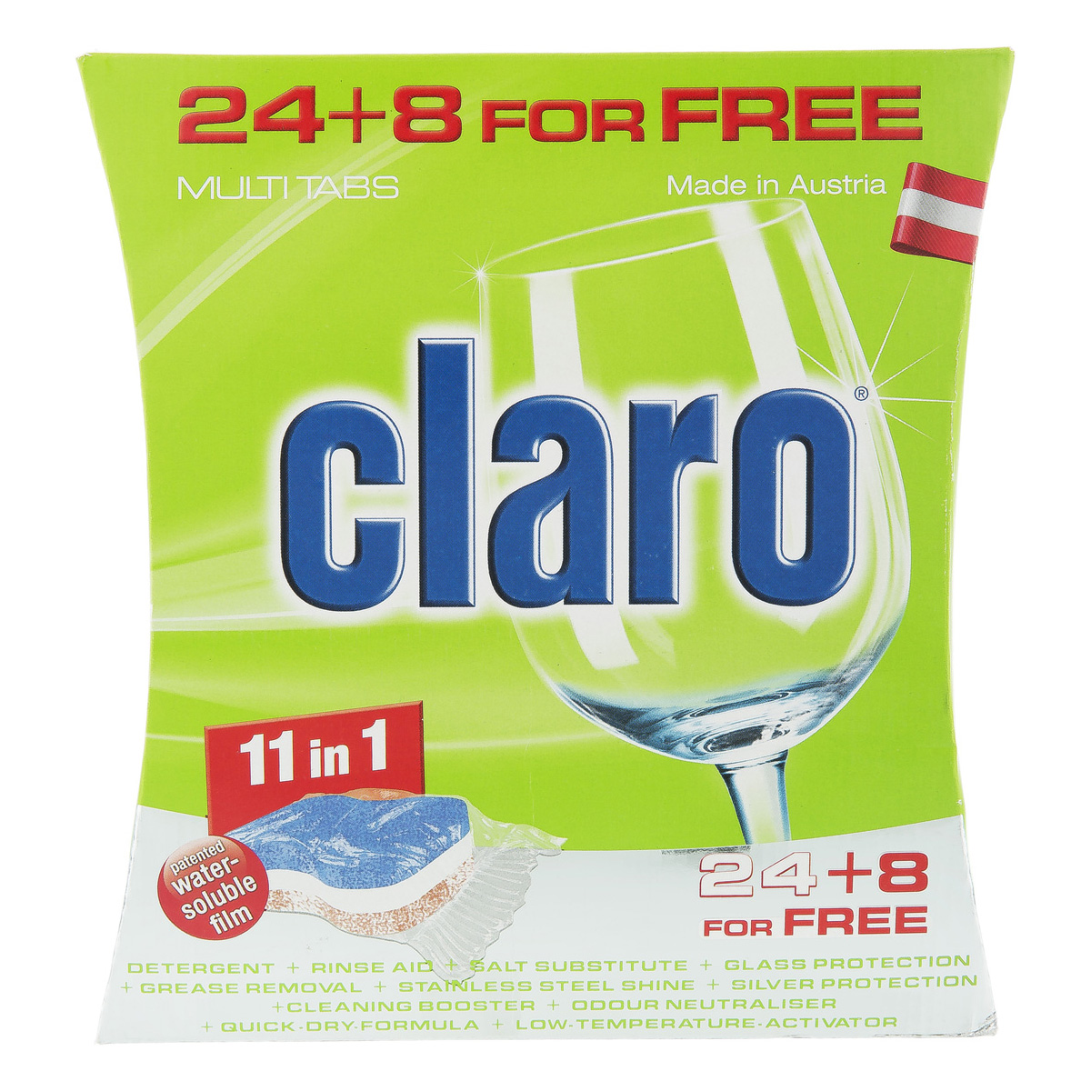 9005835311896-1 قرص ماشین ظرفشویی 32 عددی کلارو - تصویر 1