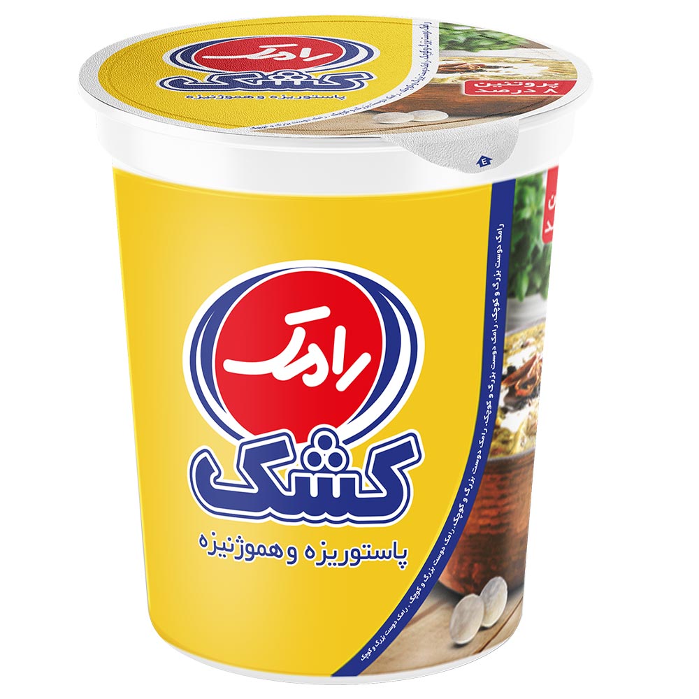 6260074030035_1ce8bba3 کشک پاستوریزه رامک 500 گرمی - تصویر 1
