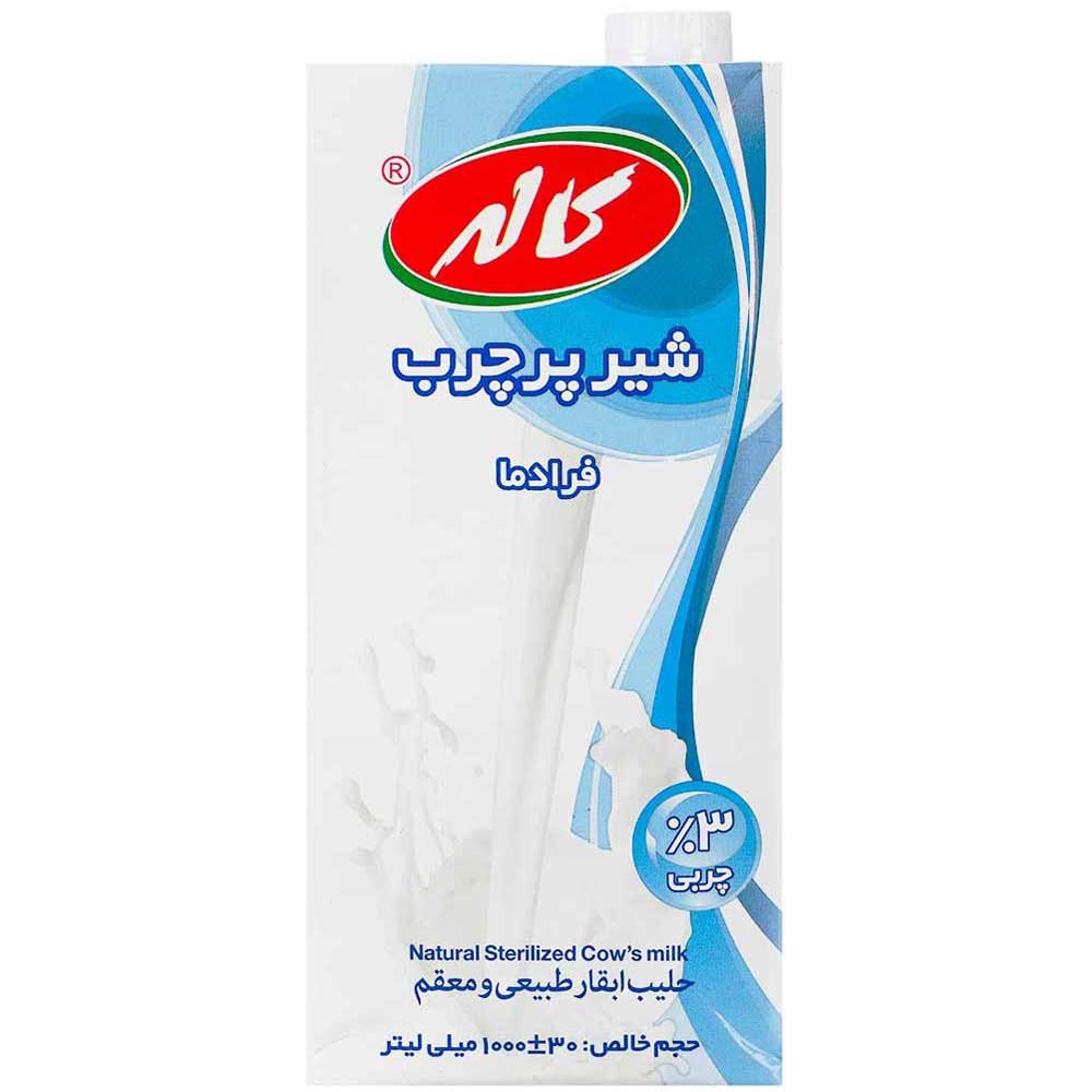 6260161504913 شیر پرچرب تتراپک کاله 1 لیتری - تصویر 1