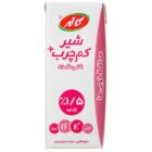 شیر کم چرب 1/5 درصد پاکتی کاله 200 میلی لیتری