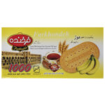 بیسکوییت با طعم موز با تزیین شکر 1000 فرخنده