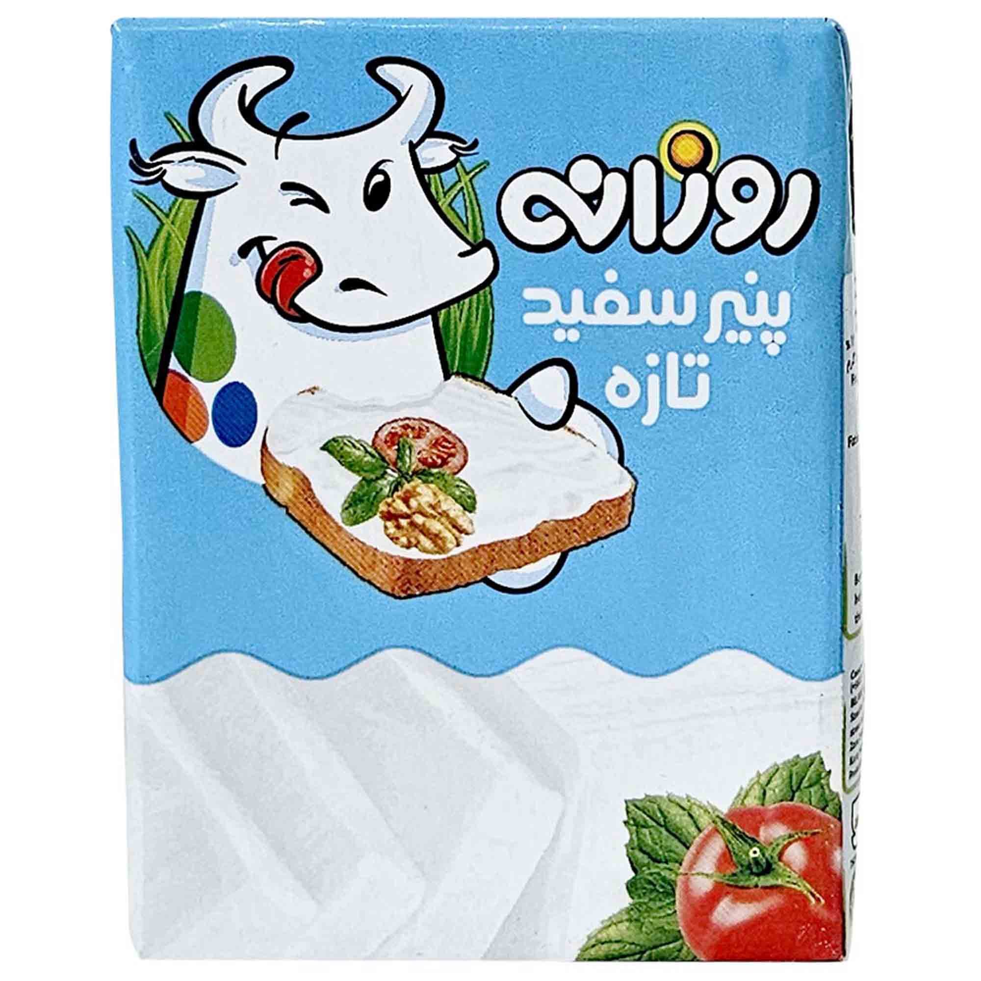 6260918600066 پنیر سفید تازه نسبتا چرب روزانه 210 گرمی - تصویر 1