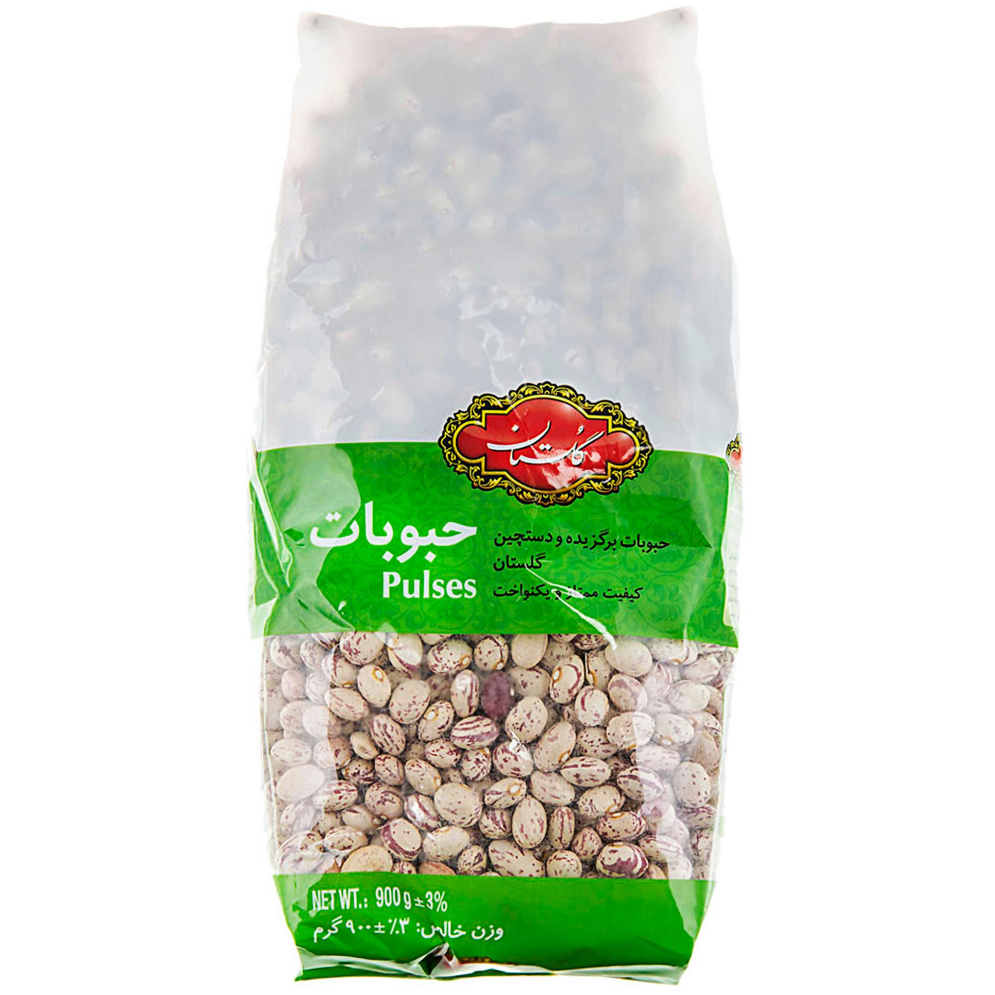 6261107003705 لوبیا چیتی گلستان 900 گرمی - تصویر 1