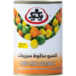 کنسرو مخلوط سبزیجات مهرام 400