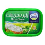 پنیر خامه ای با سبزیجات آلیما 250 گرمی