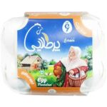 تخم مرغ پرطلایی 9 عددی
