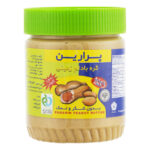 کره بادام زمینی بدون شکر و نمک درب سبز پرارین 350  گرمی