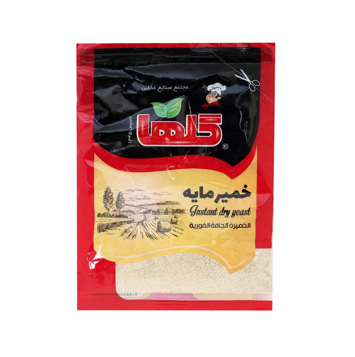 6260002466240_wecobox خمیر مایه خشک آماده فوری گلها 50 گرمی - تصویر 1