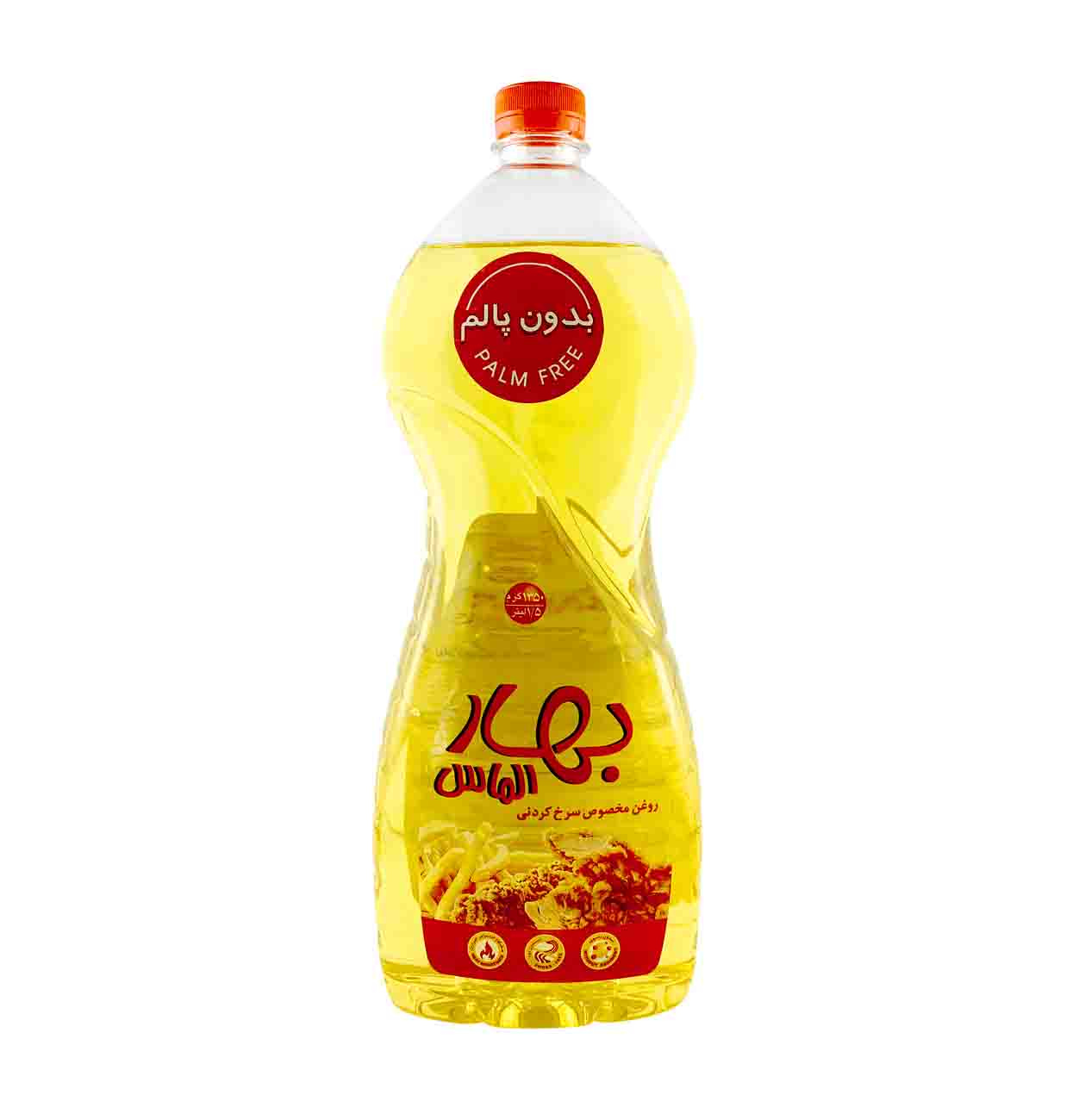 6260108396823_wecobox روغن مخصوص سرخ کردنی بهار 1350 میلی لیتری - تصویر 1