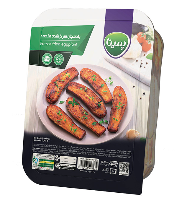 6260161403575_wecobox بادمجان سرخ شده پمینا کاله 400 گرمی - تصویر 1