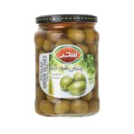 زیتون شور سبز شیشه سحر 640 گرمی