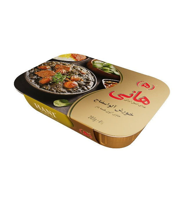 6260582700468_wecobox خورش آلو اسفناج با گوشت هانی 285 گرمی - تصویر 1