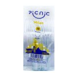 چنگال شیشه ای پیکنیک 10عددی