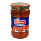 کنسرو گوجه فرنگی خرد شده مهرام 670