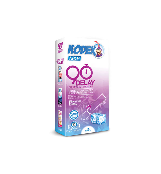 6263331112727_wecobox کاندوم تاخیری 90 دقیقه دیلی ناچ کدکس 10 عددی - تصویر 1